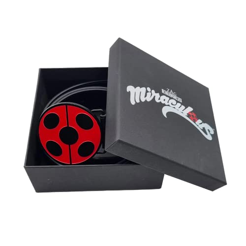 ZAG STORE - Miraculous Ladybug - Belt buckles Ladybug or Cat Noir Ladybug