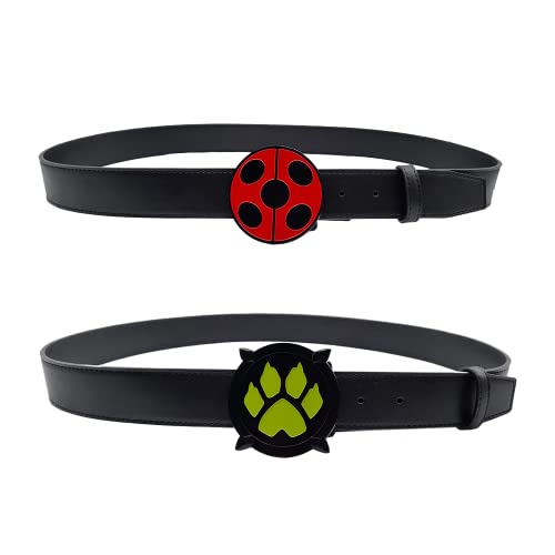 ZAG STORE - Miraculous Ladybug - Belt buckles Ladybug or Cat Noir Ladybug