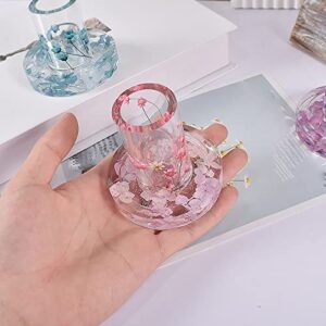 Clear Polyester Casting Resin Molds Washable Silicone Cake Cake Candy Chocolate Decorating Tray DIY Craft Project Leaf Silicone Molds Ashtray (White, One Size)
