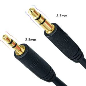 2.5mm to 3.5mm Cable Audio 2.5 mm to 3.5 mm, 3.5mm to 2.5mm 2.5 to 3.5 replacement for Bose qc35 ii JBL Headphone Wire Aux Cord for Bose 700 QuietComfort QC45 QC35II QC35 QC25 JBL E45BT E55BT