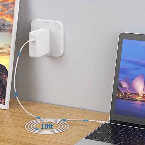 Mac Book Charger - 10ft 118W Mac Book Pro Charger, Mac Book Air Charger, USB C Charger Compatible for MacBook Pro 16 15 14 13 Inch, MacBook Air 15 13 Inch, Ipad, Samsung and All USB C Devices