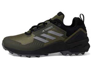 adidas swift r3 hiking shoes men's, green, size 10.5