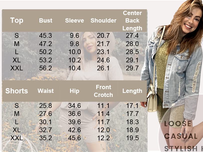 Ekouaer Pajamas 2 Piece Lounge Sets Ribbed Knit Matching Outfits T-shirt Biker Shorts Sleepwear Loungewear Sweatsuits Camel Large