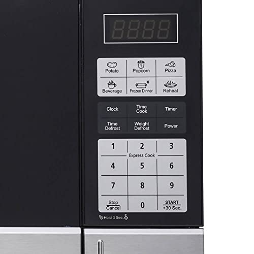 Avanti 0.9 cu. ft. 900 watts Microwave Oven Touch pad, 10 Power Level, 6 one-touch, Speed defrost setting, Cook/defrost by weight, Digital clock/timer, Child safety lock, in Stainless Steel (MT91K3S)