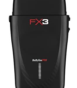 BaBylissPRO Barberology Double Foil Shaver FXX3SB FX3 Professional High-Speed Electric Shaver