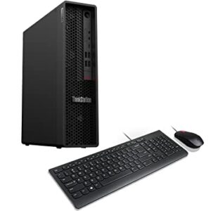 Lenovo ThinkStation P340 SFF Home & Business Mini Desktop (Intel i7-10700 8-Core, 32GB RAM, 512GB PCIe SSD + 1TB HDD (3.5), T1000, USB 3.2, Win 11 Pro) with MS 365 Personal, Hub