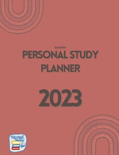 2023 Personal Bible Study Planner - JW: Undated six month: This planner is undated and can be used at anytime! (FUN VERSION - decorated with digital stickers.)