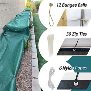 Shade&Beyond 90% Shade Cloth with Grommets, 8ft x 10ft Mesh Tarp Sun Screens for Patio, Greenhouse, Pergola, Backyard, Pet House, and Plants, Monca