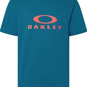 Oakley Unisex Adult O Bark 2.0 T-Shirt, Aurora Blue, Medium US