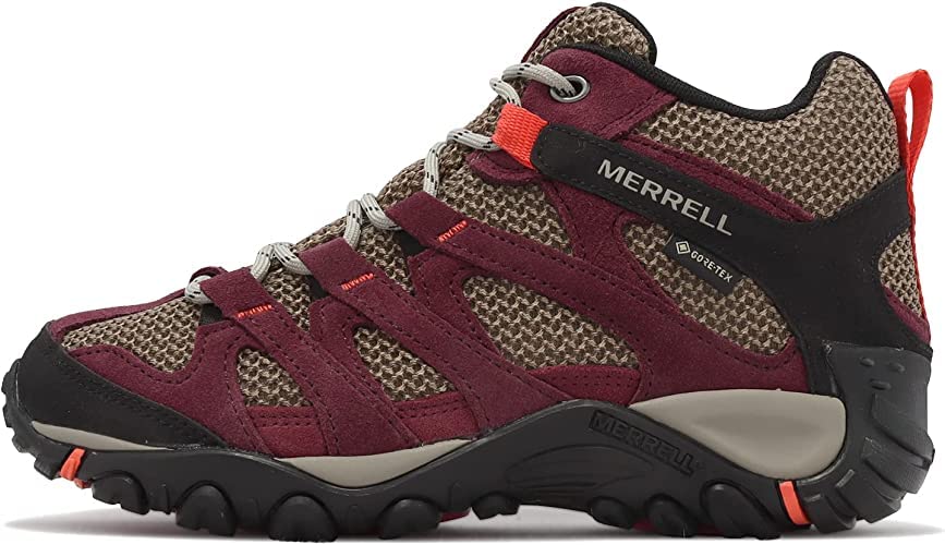 Merrell J036840 Womens Hiking Shoes Alverstone Mid GTX Cabernet US Size 8