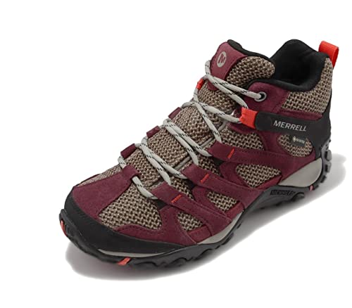 Merrell J036840 Womens Hiking Shoes Alverstone Mid GTX Cabernet US Size 8