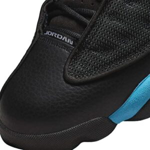 Jordan mens 13 Retro Shoes, Black/University Blue/Black, 9.5