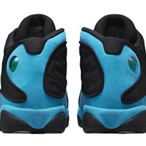 Jordan mens 13 Retro Shoes, Black/University Blue/Black, 9.5