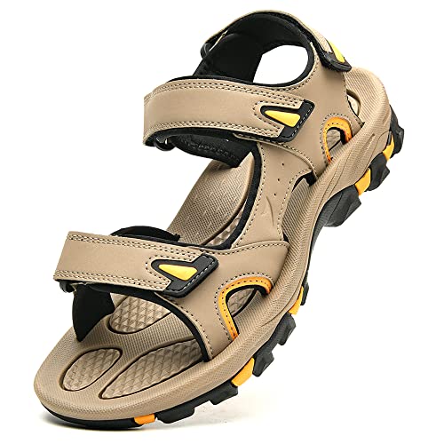 Gyeice Mens Sandals Comfortable Open Toe Beach Sandal Outdoor Summer Sport Sandals,Size 13