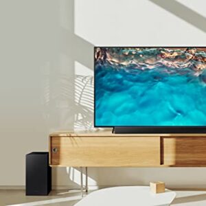 SAMSUNG HW-B450 2.1ch Soundbar w/Dolby Audio, Subwoofer Included, Bass Boosted, Wireless Bluetooth TV Connection, Adaptive Sound Lite, Game Mode, 2022