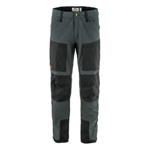 fjallraven keb agile trousers - men's basalt/iron grey 52 short