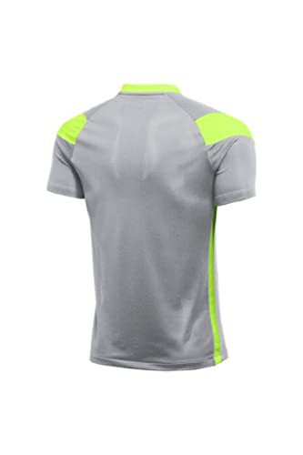 Nike Mens Dry US Park III Short Sleeve T-Shirt (as1, Alpha, m, Regular, Regular, Wolf Grey/Volt)