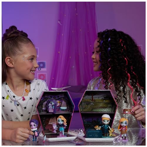 Zombaes Forever, Wild Vibes, Big Cat Un-Rescue Zombie Dolls & Accessories Deluxe Set, 2 Figures, 2 Pets & More, Kids Toys for Girls