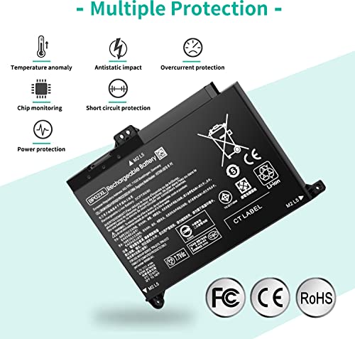 BP02XL 849909-850 Battery for HP Pavilion 15-AU 15-AW series 15-AU057CL 15-AU063NR 15-AU023CL 15-AU123CL 15-AU062NR 15-AU018wm 15-AU020WM 15-AU030WM 15-AW002LA 15-AW053NR 15-AU091NR 15-AU023CL