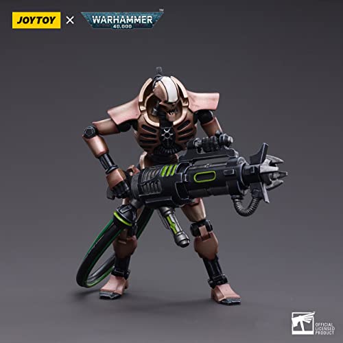 JoyToy 1/18 Warhammer 40,000 Necrons Szarekhan Dynasty lmmortal with Tesla Carbine(Set of 2 Figures)