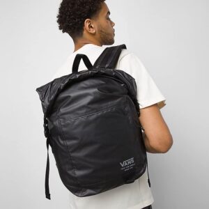 Vans Men's Roll Top Backpack, Black, One Size