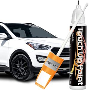 white touch up paint for cars, quick and easy car scratch remover for deep scratches，two-in-one automotive car paint scratch repair for vehicles, auto paint for erase car scratches