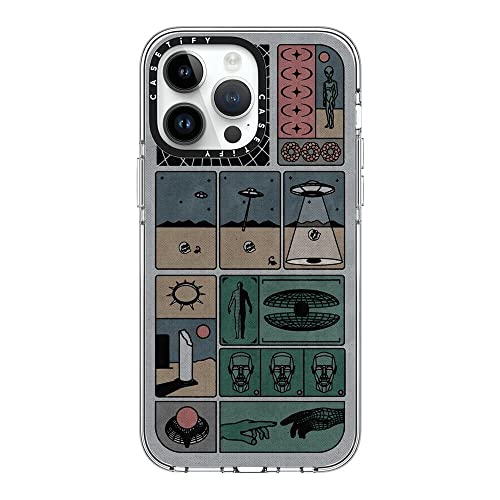 CASETiFY Clear iPhone 14 Pro Max Case [Not Yellowing / 6.6ft Drop Protection/Compatible with Magsafe] - Research by Other Minerals