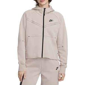 nike sportswear tech fleece windrunner full-zip hoodie womens-size-xl