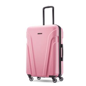 AMERICAN TOURISTER Troupe Hardside and Softside, Pink Lemonade/White, 4PC Set