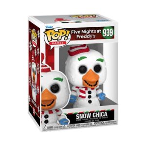 funko pop! games: five nights at freddy's holiday - snow chica