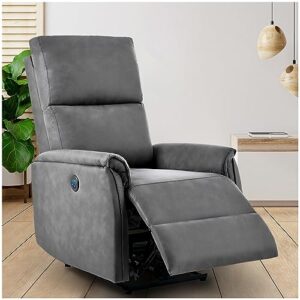 electric recliner chairs, small power recliner chair on clearance, home theater recliners with usb port, thick back cushion, ergonomic narrow recliner chair for small spaces
