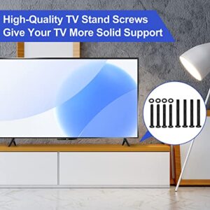 TV Stand Screws for Vizio TV Stand Legs Screws Kit, for Vizio 32” 40” 43” 50” TV Legs D50X-G9 V505-H9 M506X-H9 V505-H19 V505-G9 D43FX-F4 D32H-C1 D32HN-E4 D43N-E4 D40N-E3 Universal TV Mount Screws