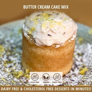 VEGANIZE IT! Vegan Vanilla Butter Cream Cake 12 OZ, Classic Flavor Moist Fluffy Cupcake Mix, No Preservatives Gluten Free Non-GMO Desserts & Treats | Pack of 2