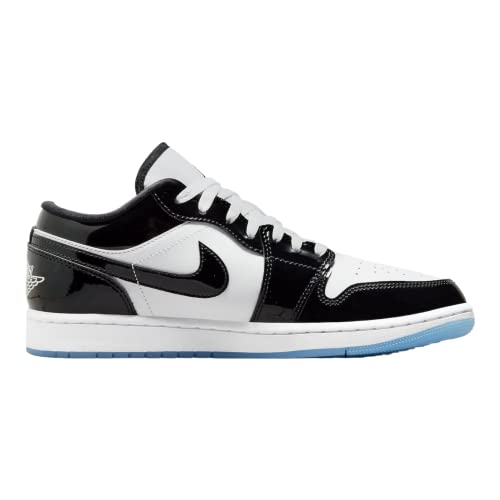 Jordan Youth Air 1 Low SE GS DV1333 100 Concord - Size 5Y White/Black