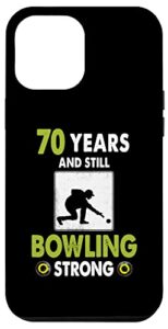 iphone 12 pro max lawn bowls 70th birthday idea for men & funny lawn bowling case