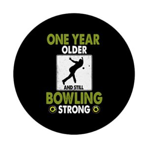 Lawn Bowls Birthday Idea For Women & Funny Lawn Bowling PopSockets Swappable PopGrip