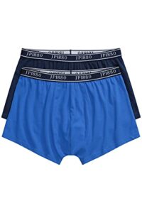 jp 1880 menswear big & tall plus size l-8xl boxer shorts flexnamic® lapis blue xxxx-large 813858760