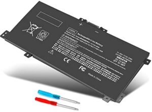 dmkaollk lk03xl l09281-855 battery for hp envy x360 convertible 15m-cn0xxx 15-cn0xxx 15m-cp0xxx 15-cr0xxx 15-bp0xx 15-bq2xx 17-ae1xx 15m-cn0012dx 15m-cn0012dx 17m-bw0013dx lk03052xl 916814-855