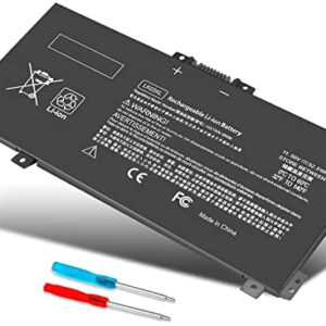 DMKAOLLK LK03XL L09281-855 Battery for HP Envy X360 Convertible 15m-cn0xxx 15-cn0xxx 15m-cp0xxx 15-cr0xxx 15-bp0xx 15-bq2xx 17-ae1xx 15m-cn0012dx 15m-cn0012dx 17m-bw0013dx LK03052XL 916814-855