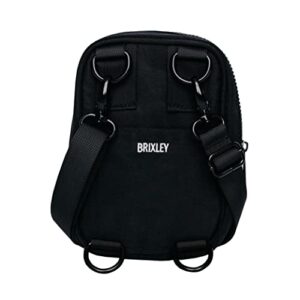 Brixley Crossbody Bag Sling Purse for Women Men Girls Travel, Multi Position Fanny Back Pack