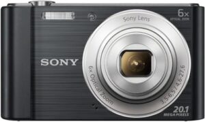 sony cyber-shot w810 20mp black digital camera (renewed)