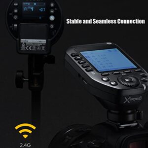 Godox XProII XProII-O XProIIO Flash Trigger for Olympus Panasonic, TTL Wireless Transmitter 2.4G HSS 1/8000S Bluetooth Connection, Large Screen Trigger for Olympus, Panasonic Cameras (Xpro-O Upgraded)