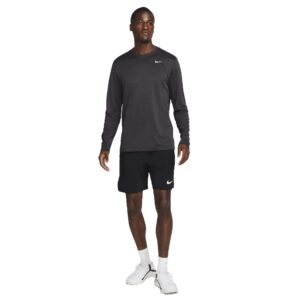 Nike Men's DriFit Reset Legend Long Sleeve Tee, Dark Gray Gray, X-Large