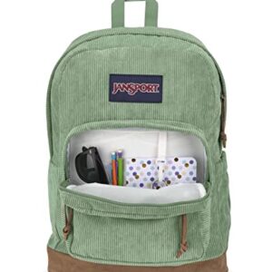 JanSport Right Pack Expressions Backpack - Travel, Work, or Laptop Bookbag - Loden Frost Corduroy