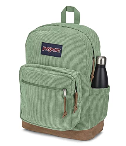 JanSport Right Pack Expressions Backpack - Travel, Work, or Laptop Bookbag - Loden Frost Corduroy