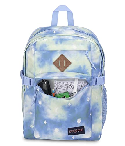 JanSport Main Campus Backpack - Travel, or Work Bookbag w 15-Inch Laptop Sleeve and Dual Water Bottle Pockets, Moonscape