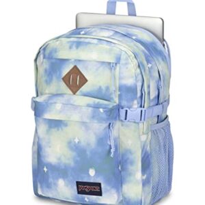 JanSport Main Campus Backpack - Travel, or Work Bookbag w 15-Inch Laptop Sleeve and Dual Water Bottle Pockets, Moonscape