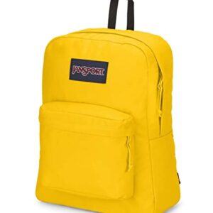 JanSport Superbreak Backpack - Durable, Lightweight Premium Backpack, Lemon