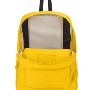 JanSport Superbreak Backpack - Durable, Lightweight Premium Backpack, Lemon