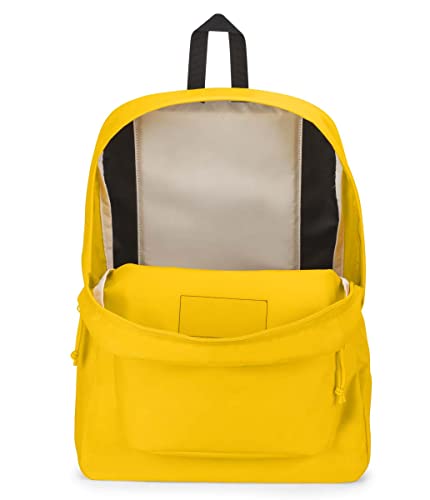 JanSport Superbreak Backpack - Durable, Lightweight Premium Backpack, Lemon